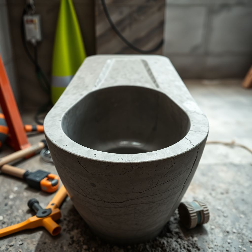 Mingitorio de Concreto